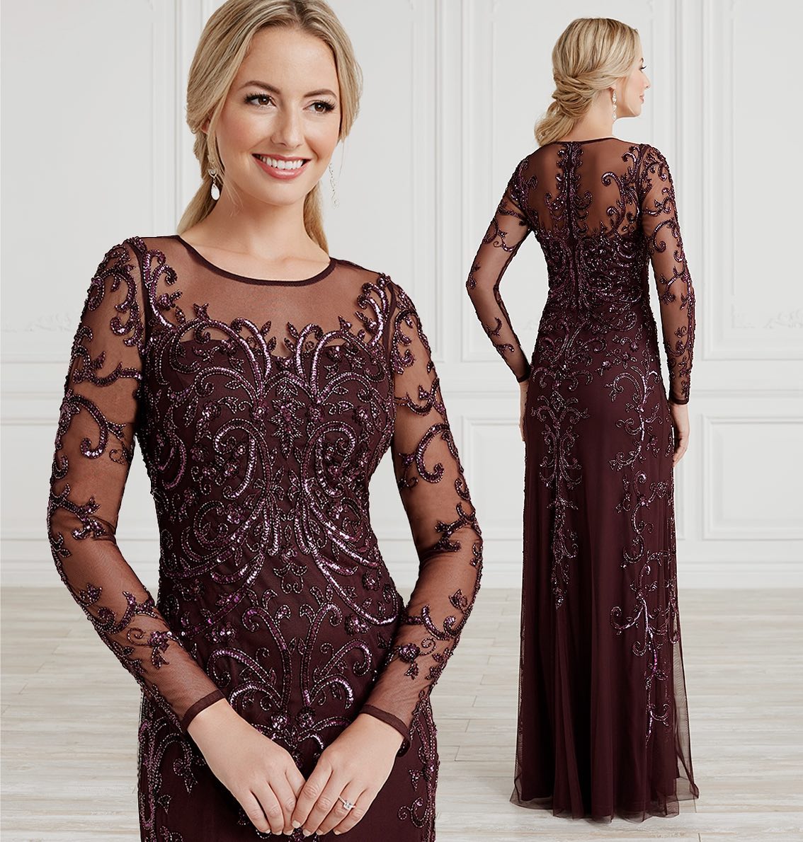 Christina Wu mother of the bride dress 17033 size 14