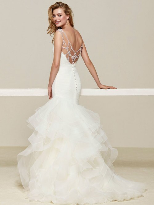 Pronovias wedding dress style Drema size 16