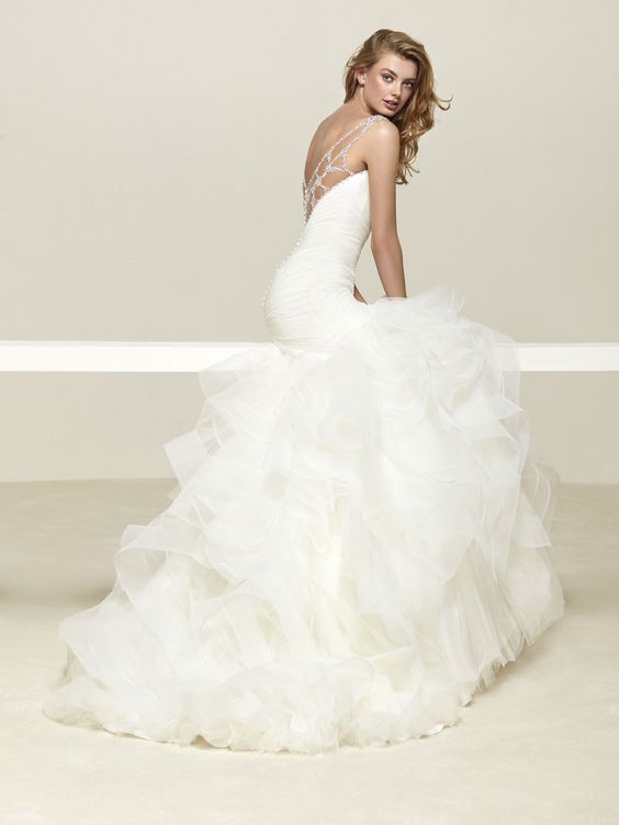 Pronovias wedding dress style Drema