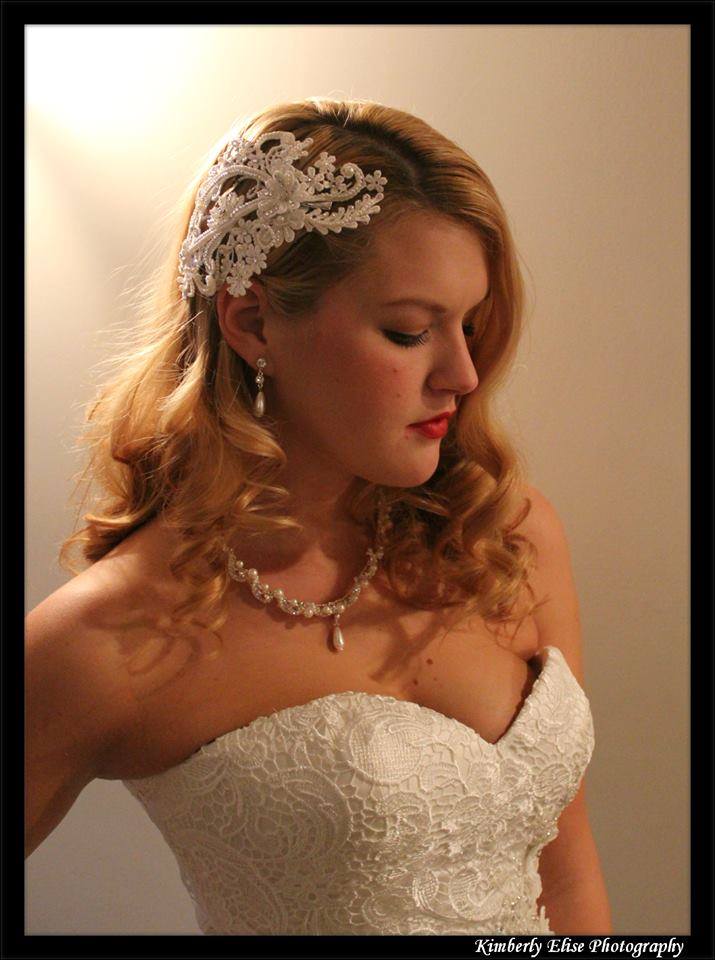 Bridal vintage headpiece 1416