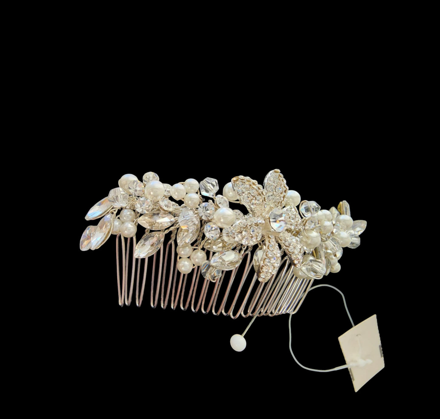 Bridal crystal hair comb A8774SL