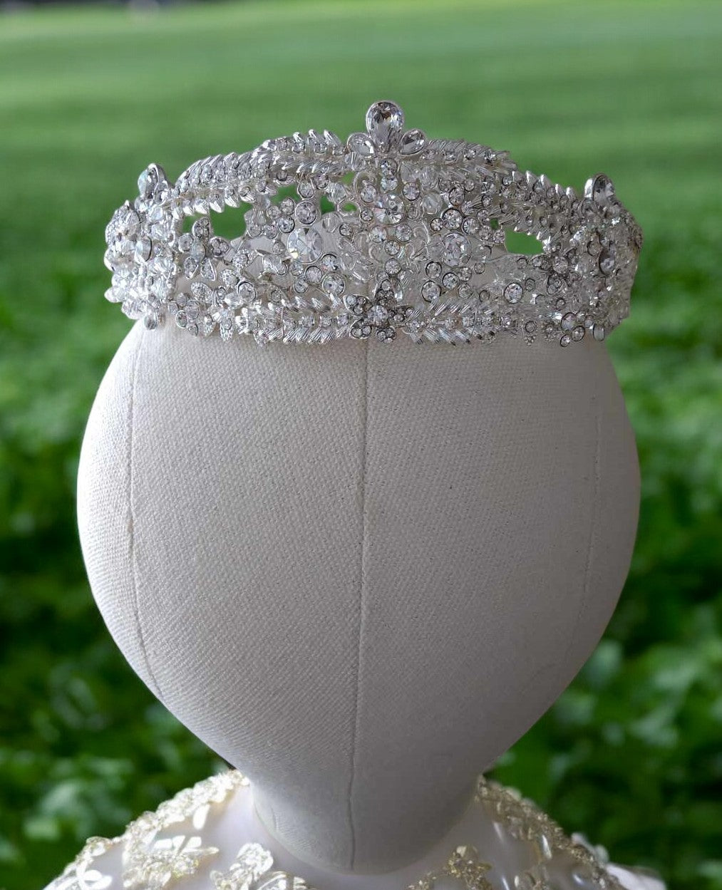 Bridal bridal crown tiara ANE987SL