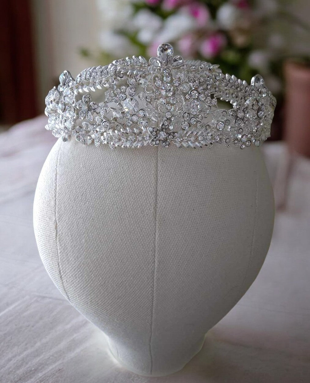 Bridal bridal crown tiara ANE987SL