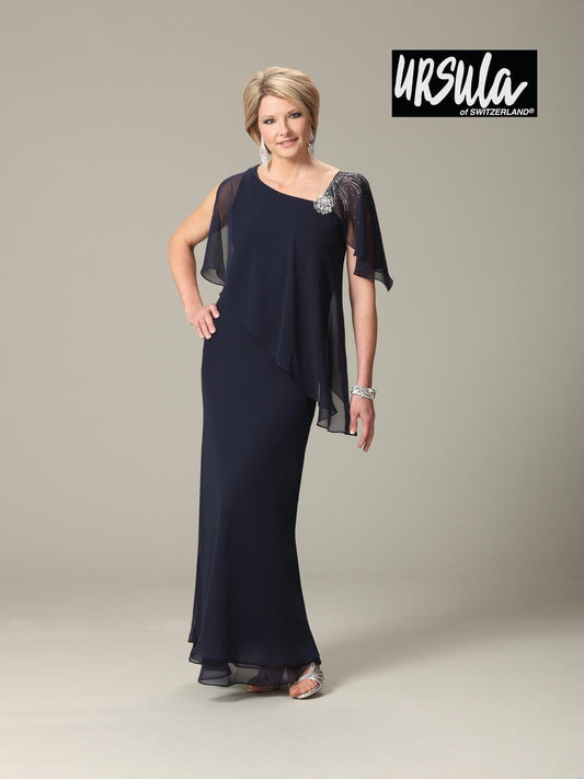 Ursula mother of the bride dress color teal size 14 33191