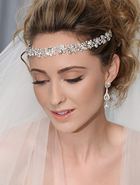 Bridal hairpiece style A8671