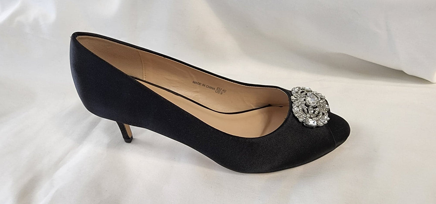 Paradox London Shoe, Prunella black size 9