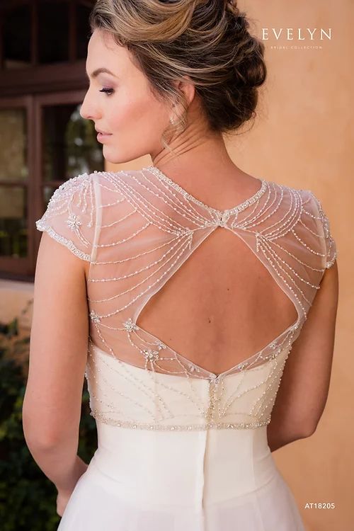 Evelyn Bridal Wedding Dress Topper AT18205