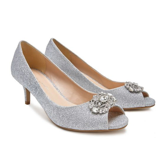 Paradox London Shoe Prunella Silver size 7